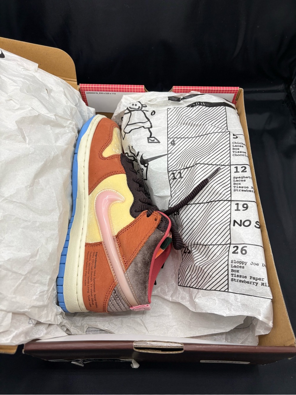 Nike x SS Sb chocolate milk